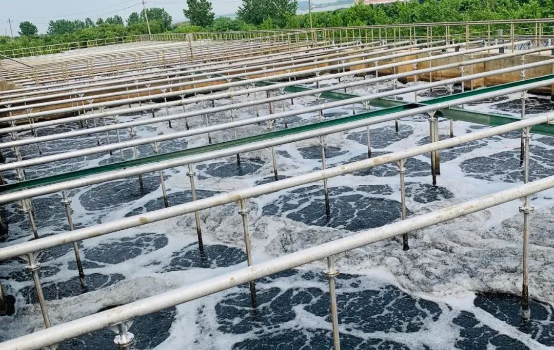 (圖:造紙廢水泡沫)